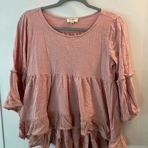 Pink Umgee Top